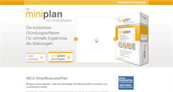 Desktop Screenshot of miniplan.eu