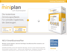 Tablet Screenshot of miniplan.eu